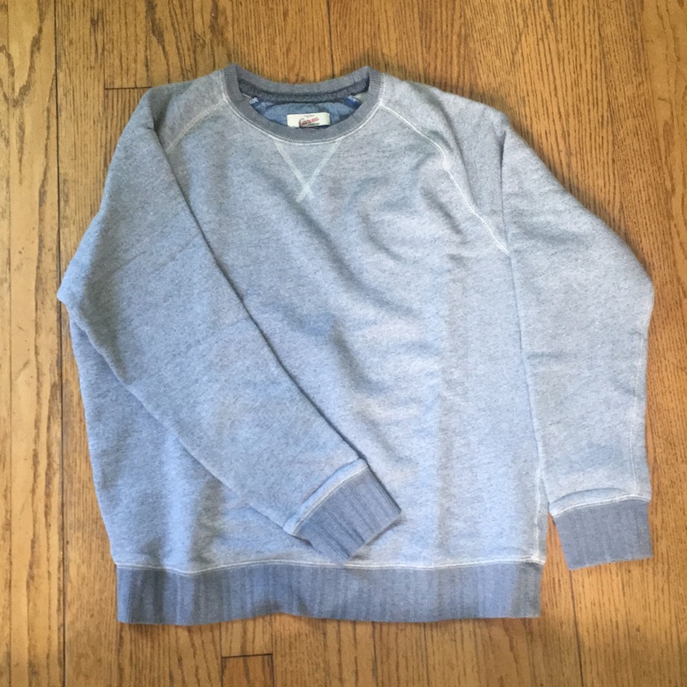 Lands’ End Canvas grey sweatshirt